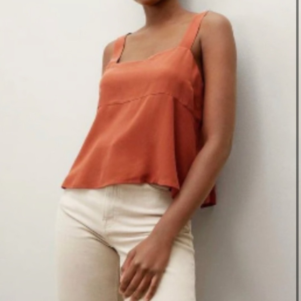 Clean Silk Picnic Top